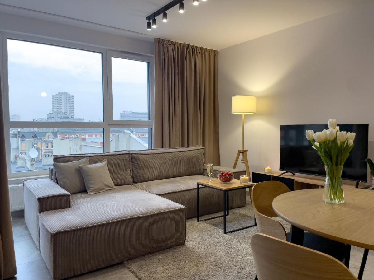 Urban Apartments Premium, Opolska 10 No 90, 2 Free Garages, Self Check-In Катовице Екстериор снимка